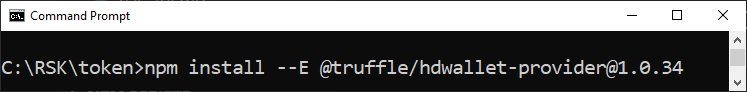hd wallet provider install